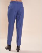 Pantalon en Laine mélangée Philippa bleu