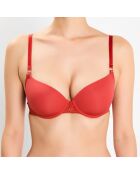 Soutien-gorge coques avec armatures brique