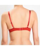 Soutien-gorge coques avec armatures brique