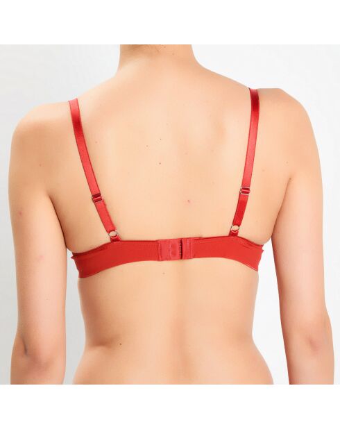 Soutien-gorge coques avec armatures brique