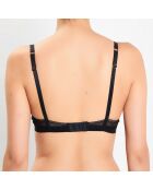 Soutien-gorge avec armatures Mirage Botanique noir