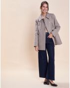 Manteau en Laine mélangée Marc beige