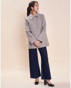 Manteau en Laine mélangée Marc beige