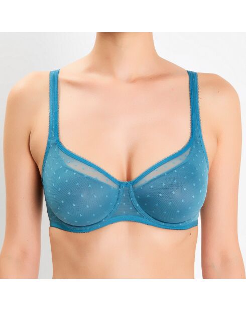 Soutien-gorge moulé avec armatures Perfect  océan