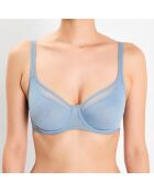 Soutien-gorge moulé avec armatures Perfect Seduction bleu gris