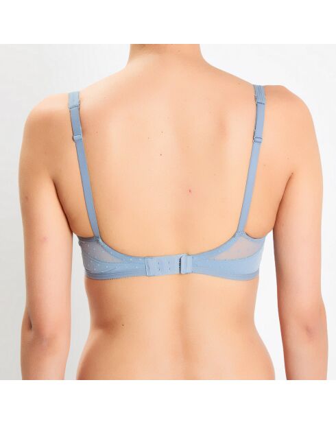 Soutien-gorge moulé avec armatures Perfect Seduction bleu gris