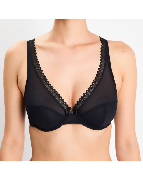 Soutien-gorge emboîtant avec armatures Oxygène noir