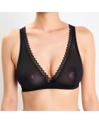 Soutien-gorge sans armatures Oxygène noir