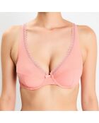 Soutien-gorge avec armatures Oxygène pêche