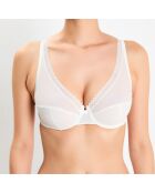 Soutien-gorge avec armatures Oxygène ivoire