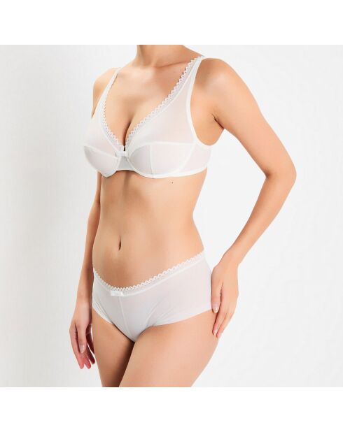 Soutien-gorge avec armatures Oxygène ivoire