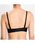 Soutien-gorge bandeau coques avec armatures Insoupçonnable noir