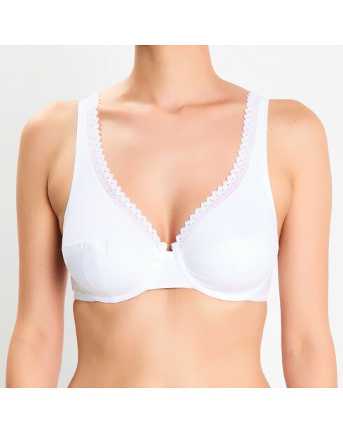 Soutien-gorge avec armatures Oxygène blanc