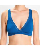 Soutien-gorge moulé sans armatures Oxygène pétrole