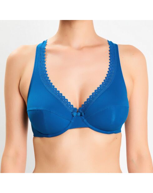 Soutien-gorge avec armatures Oxygène prétrole