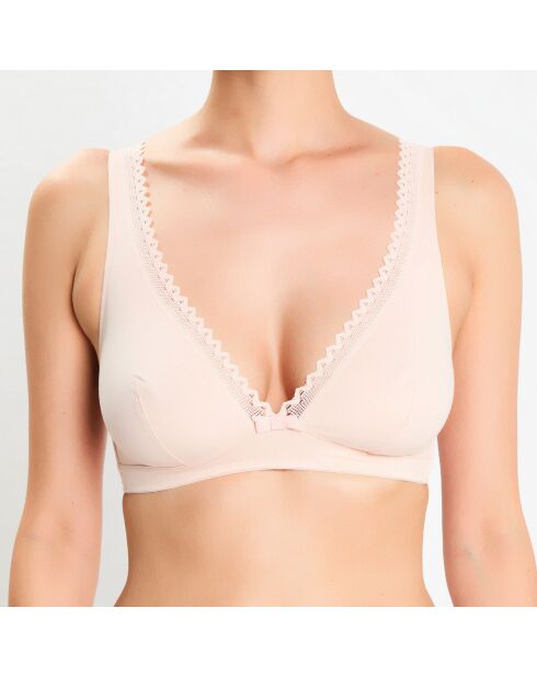 Soutien-gorge moulé sans armatures Oxygène beige