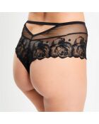 Shorty Larmes de Rose noir