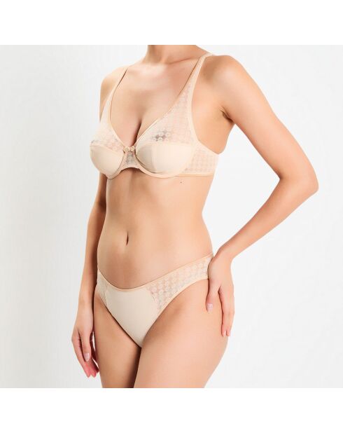 Soutien-gorge emboîtant avec armatures Absolu beige