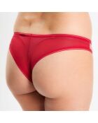 Tanga Fleur d'Art rouge