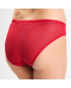 Culotte Fleur d'Art rouge