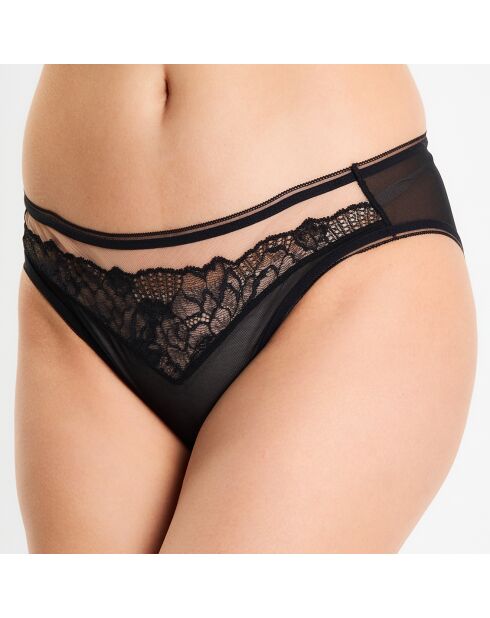 Culotte Fleur d'Art noire