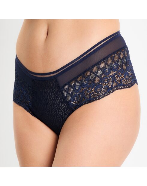 Shorty Précieuse bleu iris