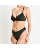 Soutien-gorge coques avec armatures Caresse kaki