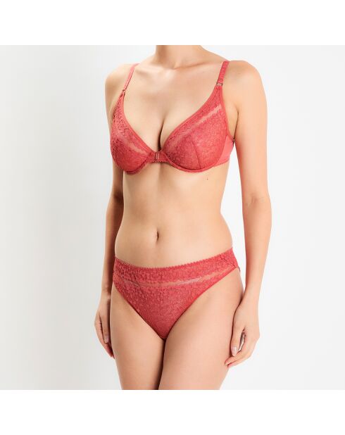 Soutien-gorge avec armatures Prestige terracotta