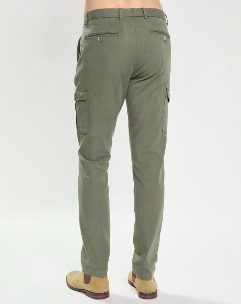 Pantalon Regular Fit Cargo kaki