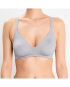 Soutien-gorge moulé sans armatures Perfect Shadow argenté