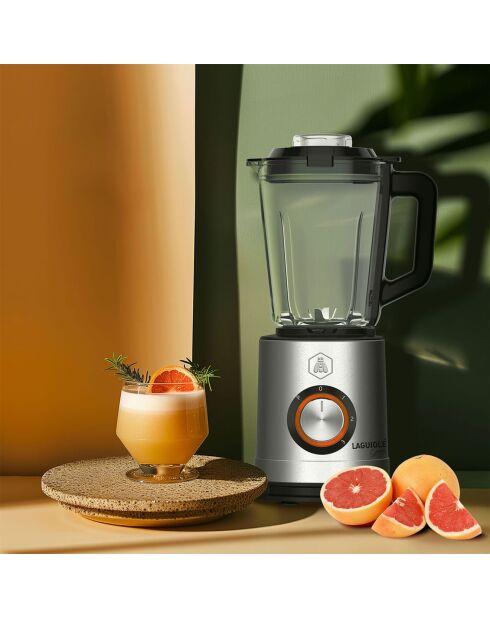 Blender 2-en-1 sec et humide 1200W noir/gris