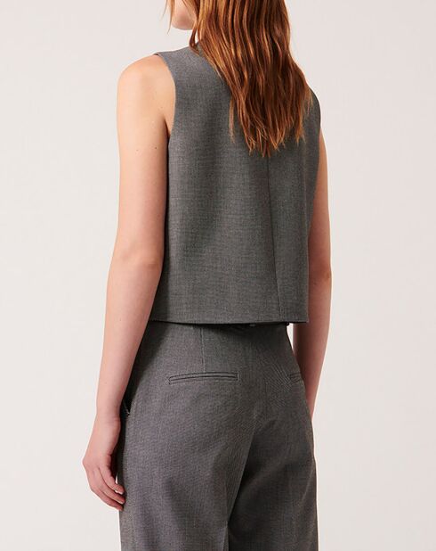 Gilet  Gianno gris