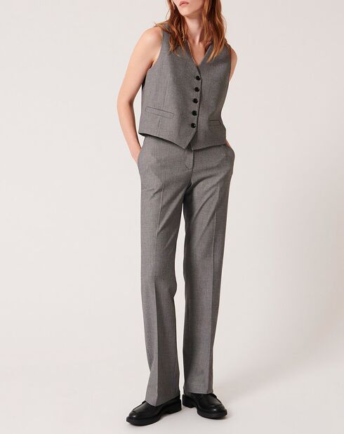 Gilet  Gianno gris