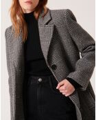 Manteau en Laine mélangée Mattiz gris moyen