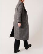 Manteau en Laine mélangée Mattiz gris moyen