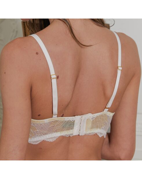 Soutien-gorge paddé & Tanga Lully ivoire