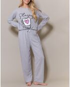 Pyjama Avital gris