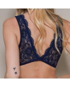 Soutien-gorge non paddé Goldy bleu marine