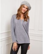 Pull Drival gris
