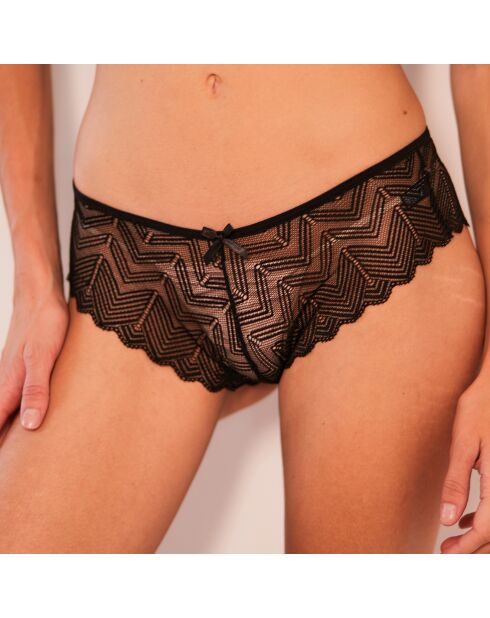 Soutien-gorge paddé & Shorty Alice noirs