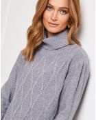 Felicidad grijze jurk