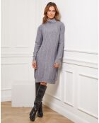 Felicidad grijze jurk