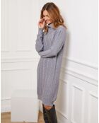 Felicidad grijze jurk