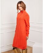 Felicidad orangefarbenes Kleid