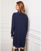 Marineblaues Kleid Felicidad