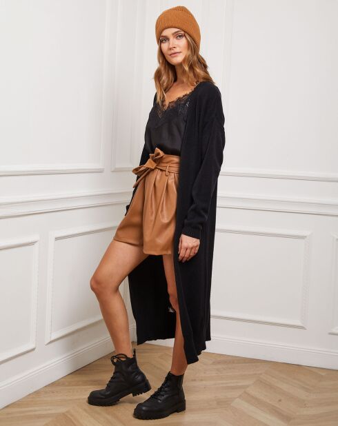 Gilet en Cachemire mélangé Irissa noir