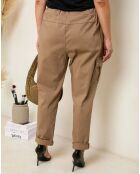 Pantalon Fabiola taupe