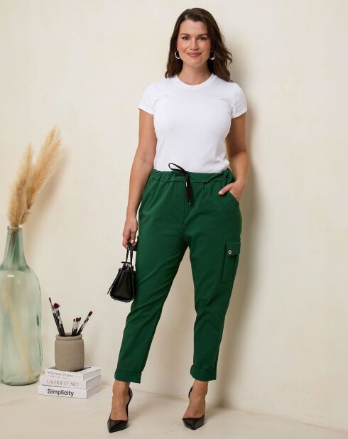 Pantalon Fabiola vert