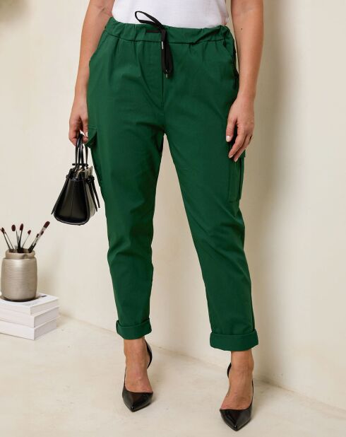 Pantalon Fabiola vert