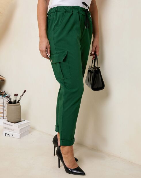 Pantalon Fabiola vert